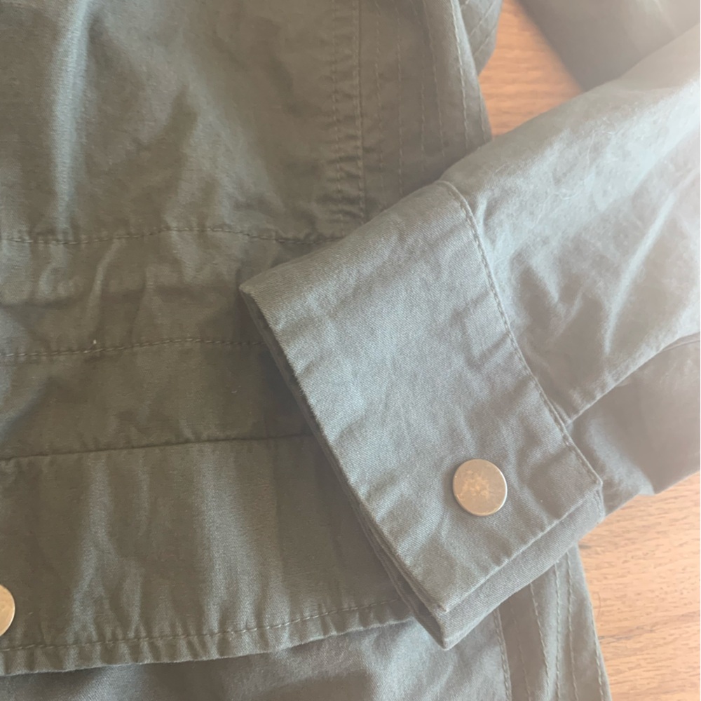 Love Tree Olive Utility Jacket - Picture 4 of 10